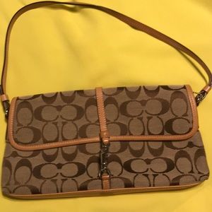 Coach single handle shoulder bag